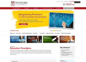 Pittsforduniversity.com thumbnail