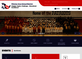pittstonarea.com at WI. Pittston Area - Engage, Inspire,  Challenge…Educational Excellence!