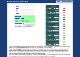 Pivotpointcalculator.com thumbnail