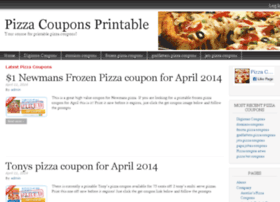Pizzacouponsprintable.com thumbnail