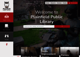 Plainfieldlibrary.org thumbnail
