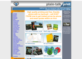 Plaintalkprint.com thumbnail