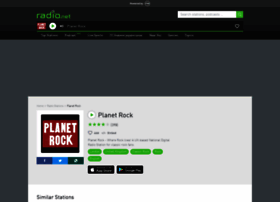Planetrock.radio.net thumbnail