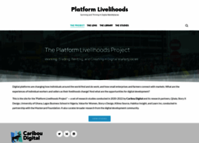 Platformlivelihoods.com thumbnail