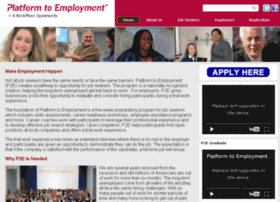 Platformtoemployment.com thumbnail