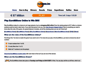 Play-euromillions.com thumbnail