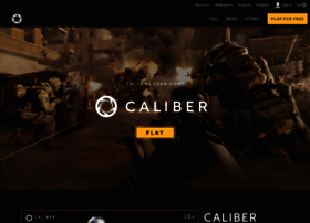 Caliber is a team-based online game