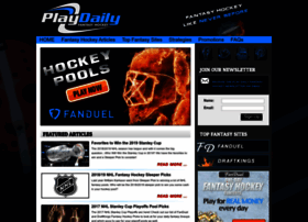 Playdailyfantasyhockey.com thumbnail
