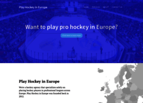 Playhockeyineurope.com thumbnail