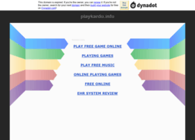 Playkardo.info thumbnail