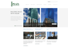 Plazaconstruction.com thumbnail