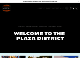 Plazadistrict.org thumbnail