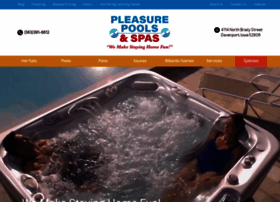 Pleasurepoolsandspas.com thumbnail