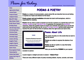 Poem4today.com thumbnail