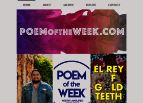 Poemoftheweek.org thumbnail