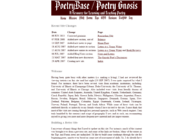 Poetrybase.info thumbnail