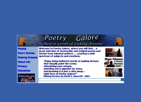 Poetrygalore.com thumbnail