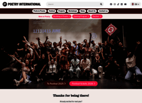 Poetryinternational.com thumbnail