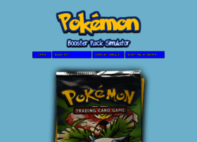 Pokemonboosterpack.com thumbnail