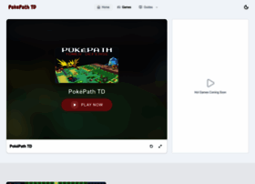 pokepathtd.app at WI. Pokepath TD — Free Online Pokepath TD Game