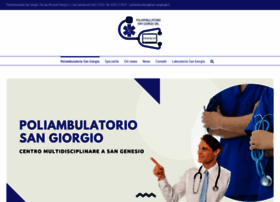 Poliambulatoriosangiorgio.it thumbnail