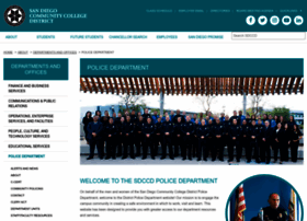 Police.sdccd.edu thumbnail