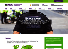 Policeclearancecertificates.com thumbnail