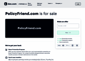 Policyfriend.com thumbnail