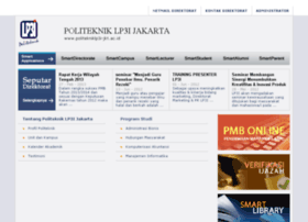 Politekniklp3i-jkt.ac.id thumbnail