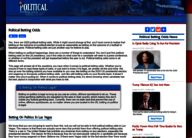 Politicalbettingodds.com thumbnail