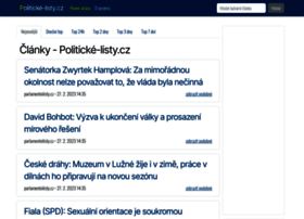 Politicke-listy.cz thumbnail