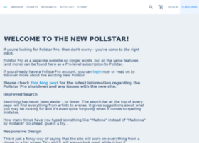 Pollstarpro.com thumbnail