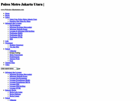 Polrestro-jakartautara.com thumbnail
