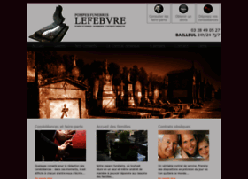 Pompes-funebres-lefebvre.com thumbnail