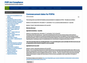 Popiact-compliance.co.za thumbnail