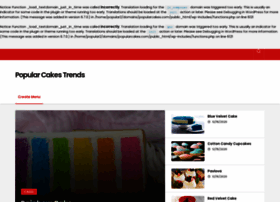 Popularcakes.com thumbnail
