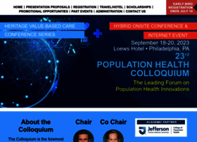 Populationhealthcolloquium.com thumbnail