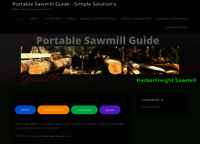 Portablesawmillguide.com thumbnail