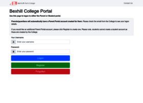 Portal.bexhillcollege.ac.uk thumbnail
