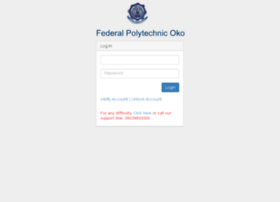 Portal.federalpolyoko.edu.ng thumbnail Portal.federalpolyoko.edu.ng thumbnail