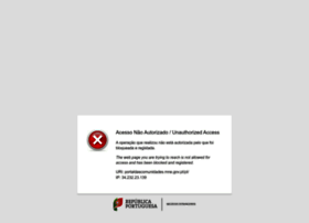 Portaldascomunidades.mne.pt thumbnail