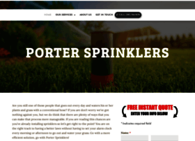 Portersprinklers.com thumbnail