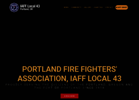 Portlandfirefighters.org thumbnail