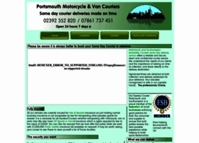 Portsmouthmotorcyclecouriers.co.uk thumbnail