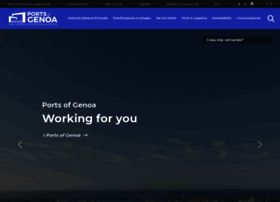 Portsofgenoa.com thumbnail