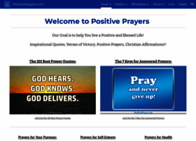 Positiveprayers.com thumbnail