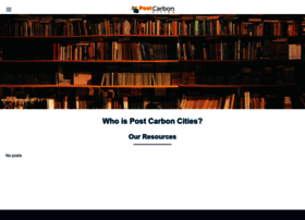 Postcarboncities.net thumbnail