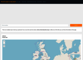 Postcode-checker.co.uk thumbnail