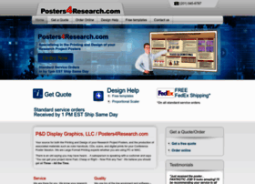 Posters4research.com thumbnail