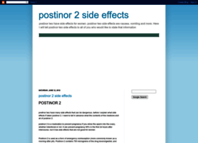 Postinor-2-side-effects.blogspot.com thumbnail